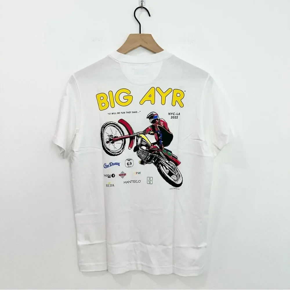 AYR The Big AYR Short Sleeve Tee Men’s Dirt Bike Graphic NEW size XS